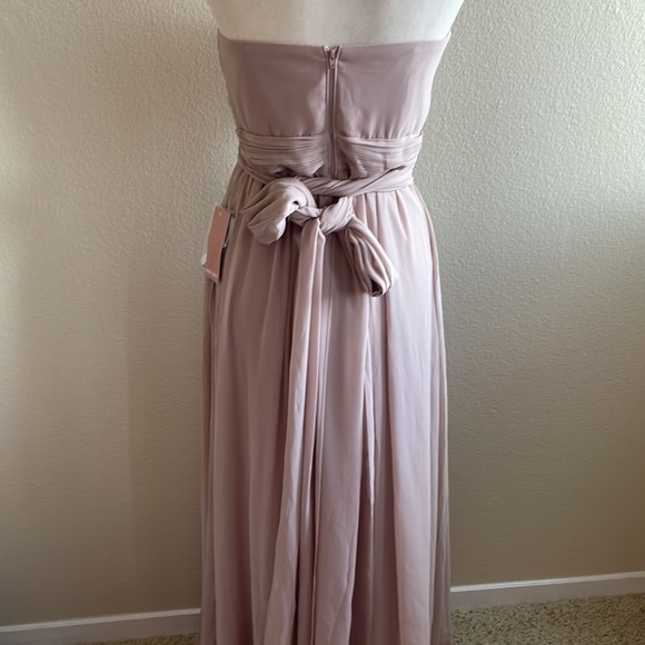 BIRDY GREY - GRACE CONVERTIBLE DRESS - CHIFFON TAUPE - Picture 7 of 10